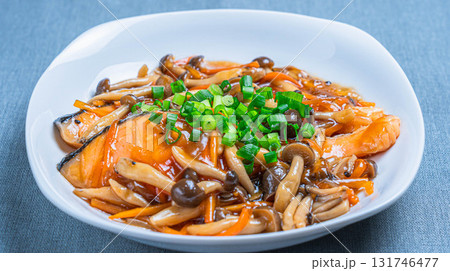 鮭の和風あんかけ煮 131746477