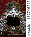 Fantasy engraved colorful illustration with beautiful girl with long hair and floral patterns for print, tarot cards, book cover. Mystic, epic and vintage concept Fantasy engraved colorful illustration with beautiful girl with long hair and floral patterns for print, tarot cards, book cover. Mystic, epic and vintage concept 131746797