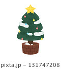 クリスマスツリーのイラスト 131747208