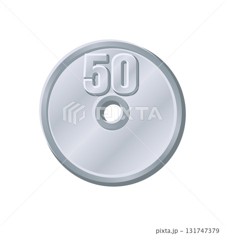 50円玉 131747379
