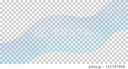 Wave curve abstract background material illustration 131747469