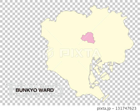 東京都文京區位置圖（無區界）02 131747623