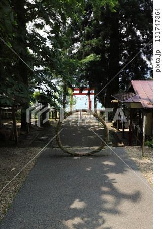 秋田　仙北　田沢湖畔　御座石神社 131747864