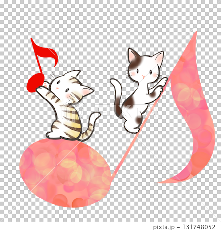 音符和小貓 131748052