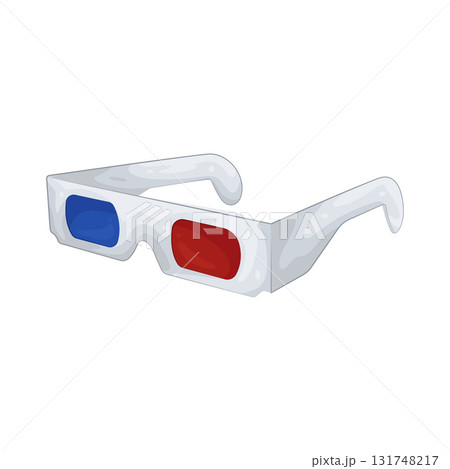 Illustration of 3d glasses Illustration of 3d glasses 131748217