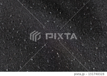 Close-Up of Old Cotton Polyester Elastane Fabric with Pilling Texture Close-Up of Old Cotton Polyester Elastane Fabric with Pilling Texture 131748328