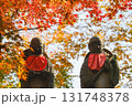 紅葉とお地蔵様 131748378