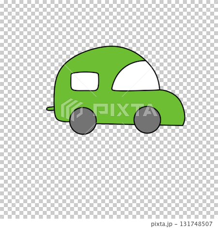 A green car with a white background A green car with a white background 131748507