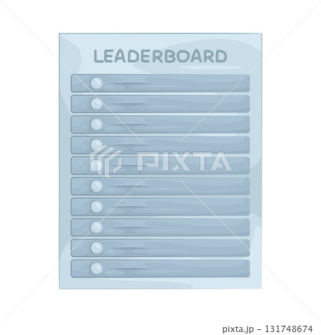 Illustration of leaderboard  131748674