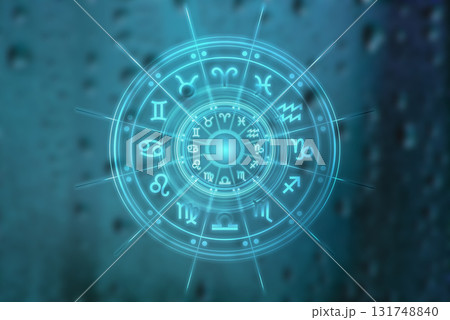 mystery, aquarius, background, astrological, circle, astrology, constellation, dark, calendar, fortune, horoscopes, esotericism, abstract, cosmos, astronomy, capricorn, atmosphere, milky, design, gala 131748840