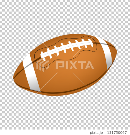 American football ball 131750067