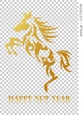 2026 New Year's card illustration material 131750109