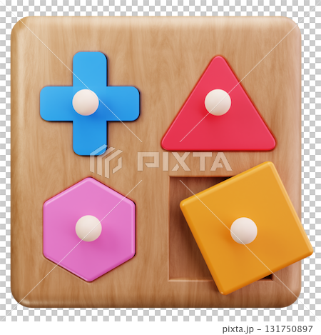 Shape Sorting Board Shape Sorting Board 131750897