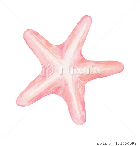 Pink sea star watercolor clipart, hand drawn marine element. Great for beach invitations, fabric prints, wrapping paper, stationery, digital paper, kids decor, and decorative summer products Pink sea star watercolor clipart, hand drawn marine element. Great for beach invitations, fabric prints, wrapping paper, stationery, digital paper, kids decor, and decorative summer products 131750998