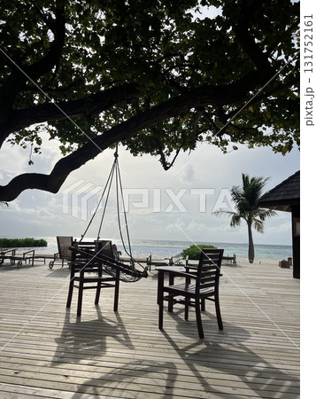 Maldives Paradise Island with Beach Swing and Loungers Maldives Paradise Island with Beach Swing and Loungers 131752161