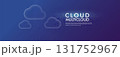Minimal Cloud Network Line Background for Multicloud Technology 131752967