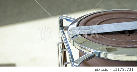 昭和の時代の懐かしいストーブのイメージ風景 131753731