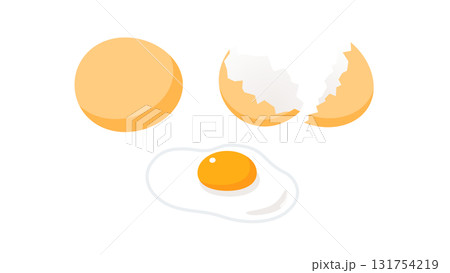 たまごのイラスト 131754219