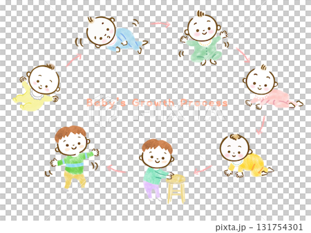 寶寶發育過程圖解 131754301