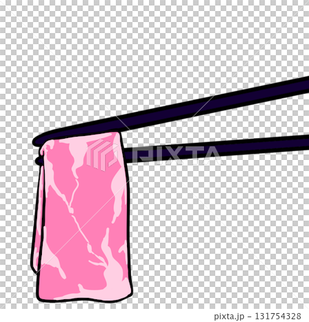 用筷子夾起的肉,肉,筷子,簡單 用筷子夾起的肉,肉,筷子,簡單 131754328