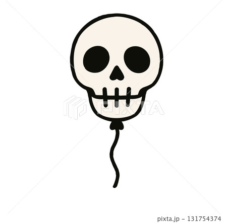 ドクロ どくろ 髑髏 131754374