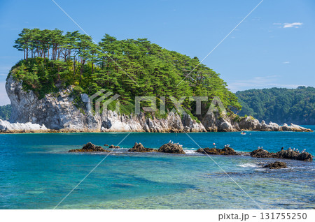 浄土ヶ浜の海 海の絶景 浄土ヶ浜の海 海の絶景 131755250