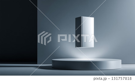 モダンな照明と幾何学構成の背景 モダンな照明と幾何学構成の背景 131757818