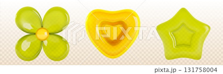 Bright 3d jelly shape set Bright 3d jelly shape set 131758004