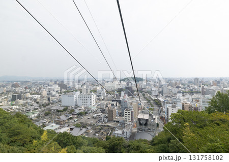 徳島県 眉山山頂付近からの眺望 徳島県 眉山山頂付近からの眺望 131758102