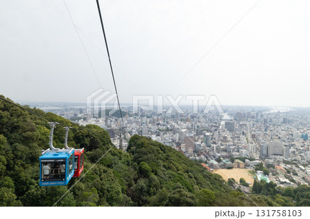 徳島県 眉山山頂付近からの眺望 徳島県 眉山山頂付近からの眺望 131758103