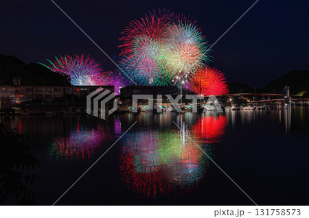 きほく燈籠祭「燈籠大仕掛彩雲孔雀」 131758573