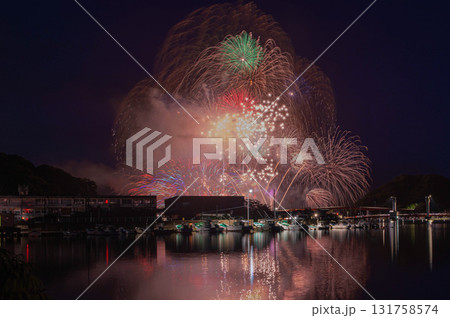 きほく燈籠祭「燈籠大仕掛彩雲孔雀」 131758574