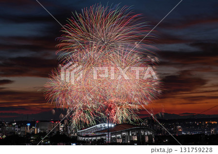 豊田おいでんまつり・特別作品スターマイン 131759228