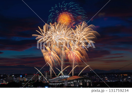 豊田おいでんまつり・特別作品スターマイン 131759234