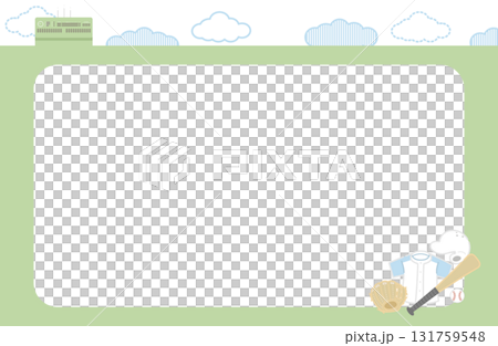 野球フレーム 131759548