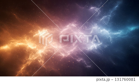 Deep Space Cosmic Nebula Glow 131760081