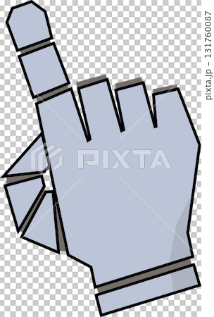 Tapping robot finger 131760087