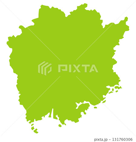 岡山県　観光　地図 131760306