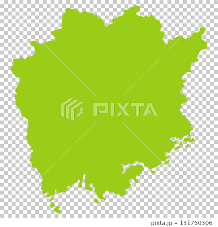岡山県　観光　地図 131760306