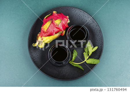 Dragon fruit juice, photos. 131760494