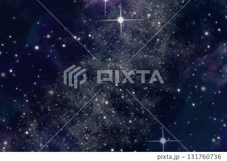 星空のイラスト背景イラスト素材 星空のイラスト背景イラスト素材 131760736