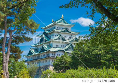 名古屋城の大天守 131761360