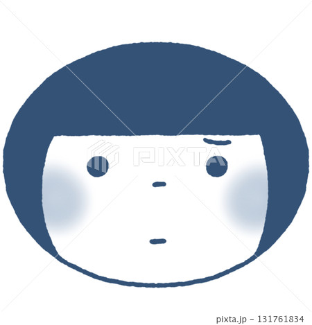性別不明で使用できる紺色のアイコンです 131761834