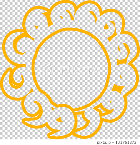 Sun symbols hand drawn, sunshine, sunset, sunlight 131761872