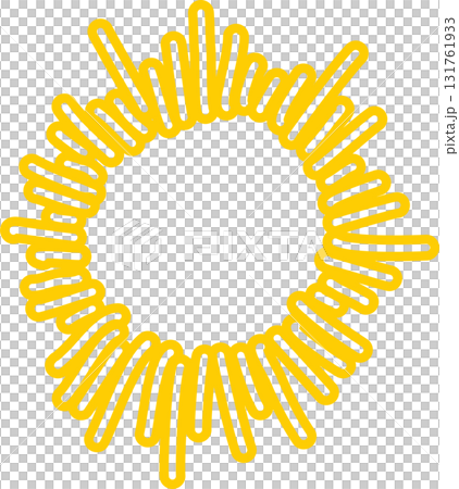 Sun symbols hand drawn, sunshine, sunset, sunlight 131761933