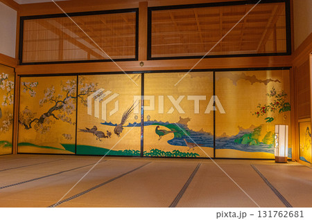名古屋城の本丸御殿の内部 131762681
