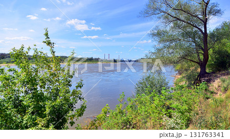Warsaw, Poland. 11 August 2025. Vistula River in Wawer district Warsaw, Poland. 11 August 2025. Vistula River in Wawer district 131763341