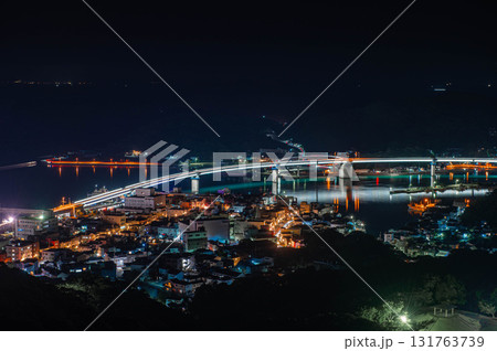 遠見山桜木展望所から望む夜景 遠見山桜木展望所から望む夜景 131763739