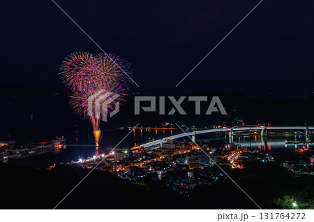 港まち牛深の花火大会 131764272