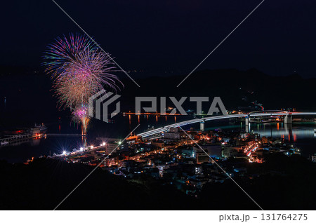 港まち牛深の花火大会 131764275
